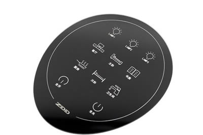 Vidrio para panel de control para electrodomésticos  